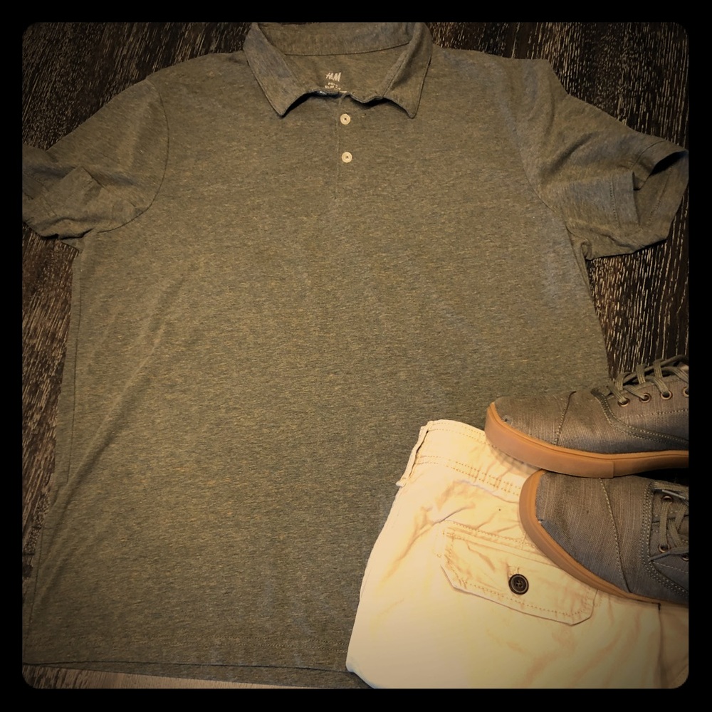 Men’s polo shirt only